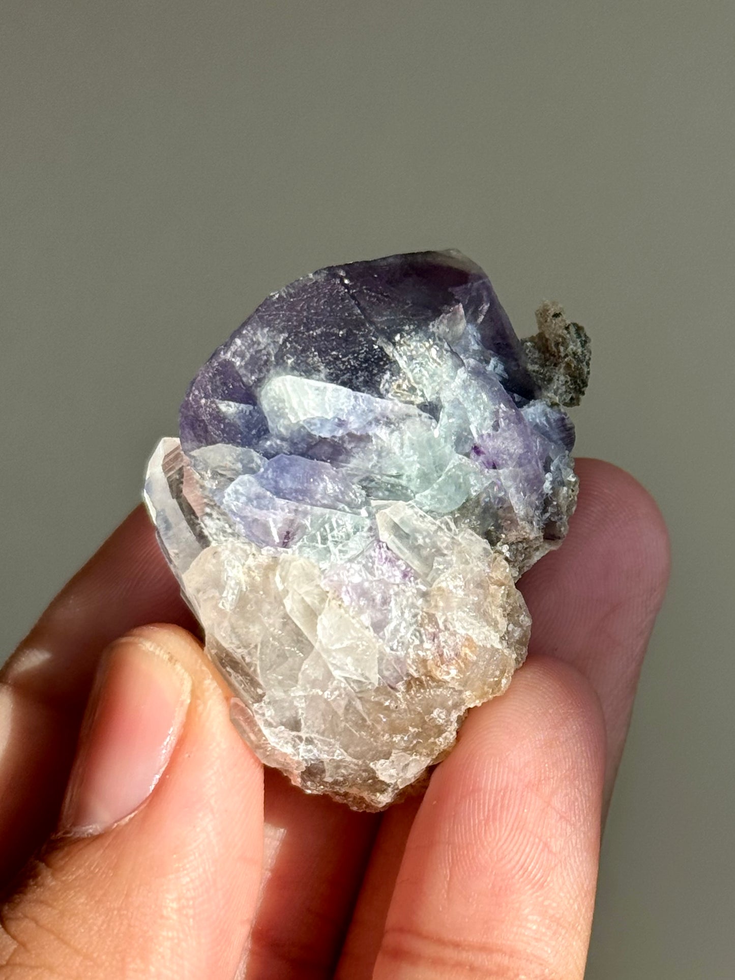 Fluorite & Quartz