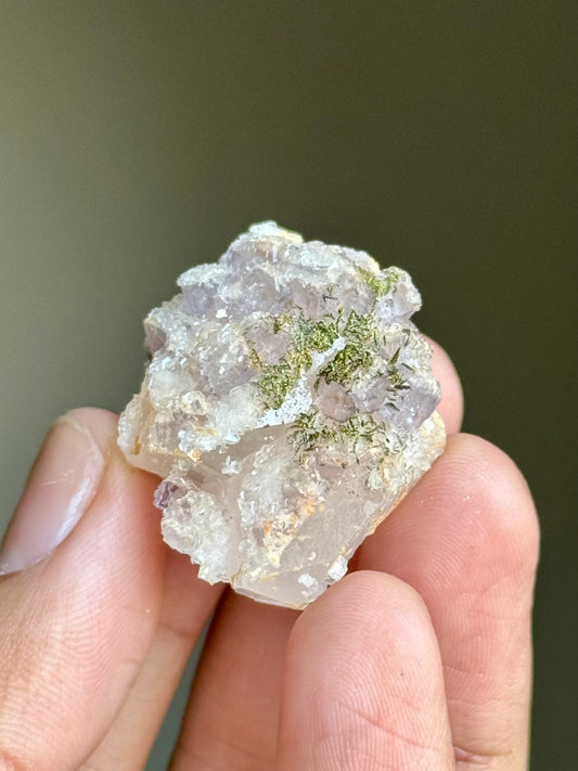 Quartz, Fluorite & Dolomite