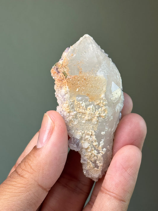 Quartz, Fluorite & Dolomite