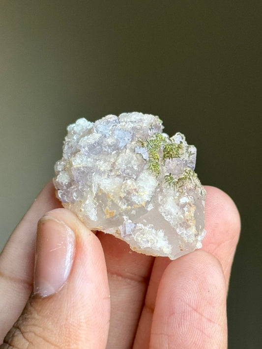 Quartz, Fluorite & Dolomite