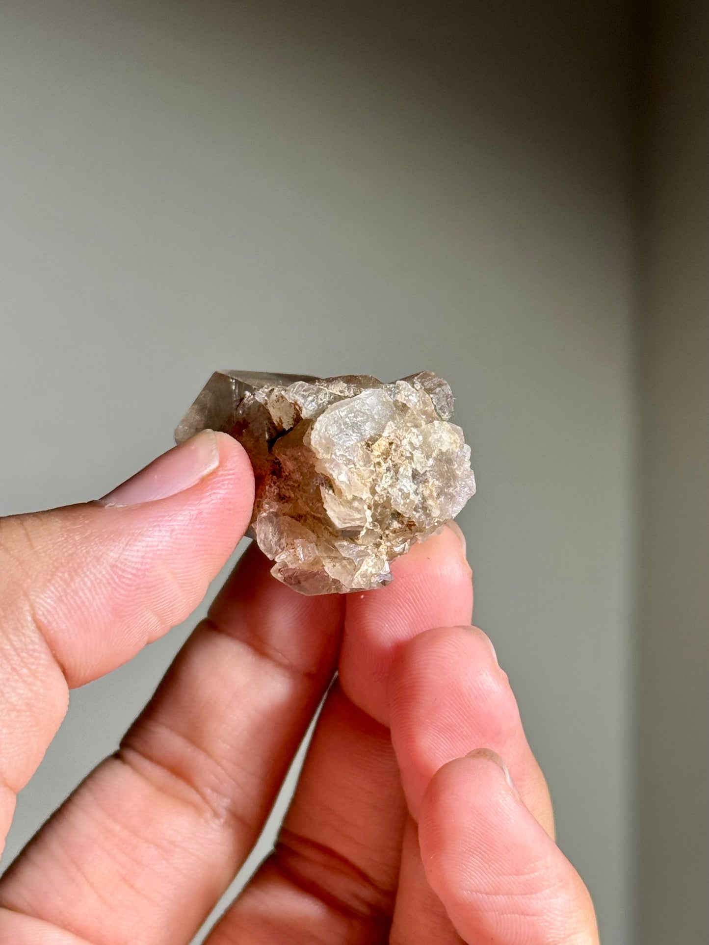 Smoky Quartz with Rutile