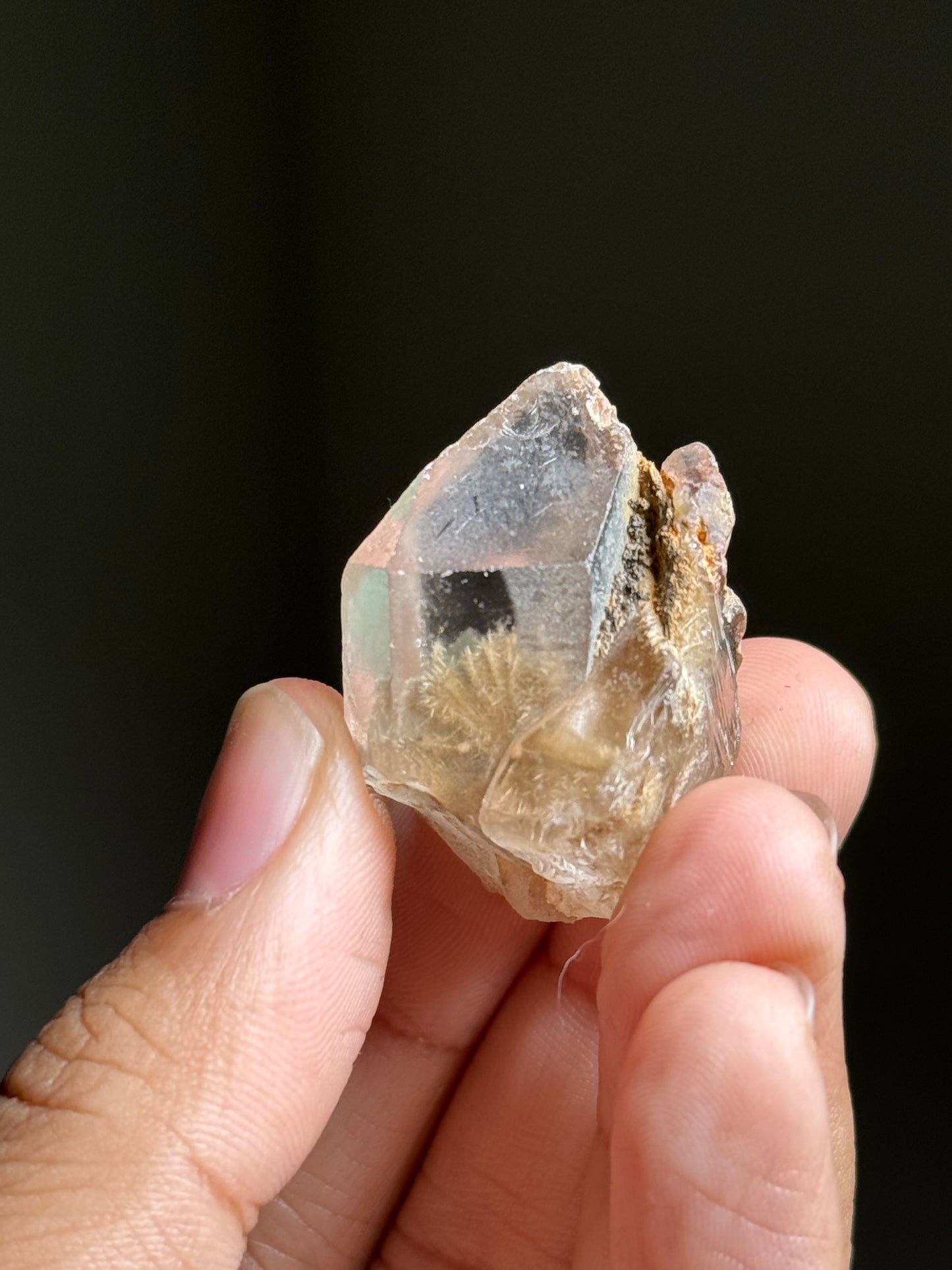 Rutile in Quartz