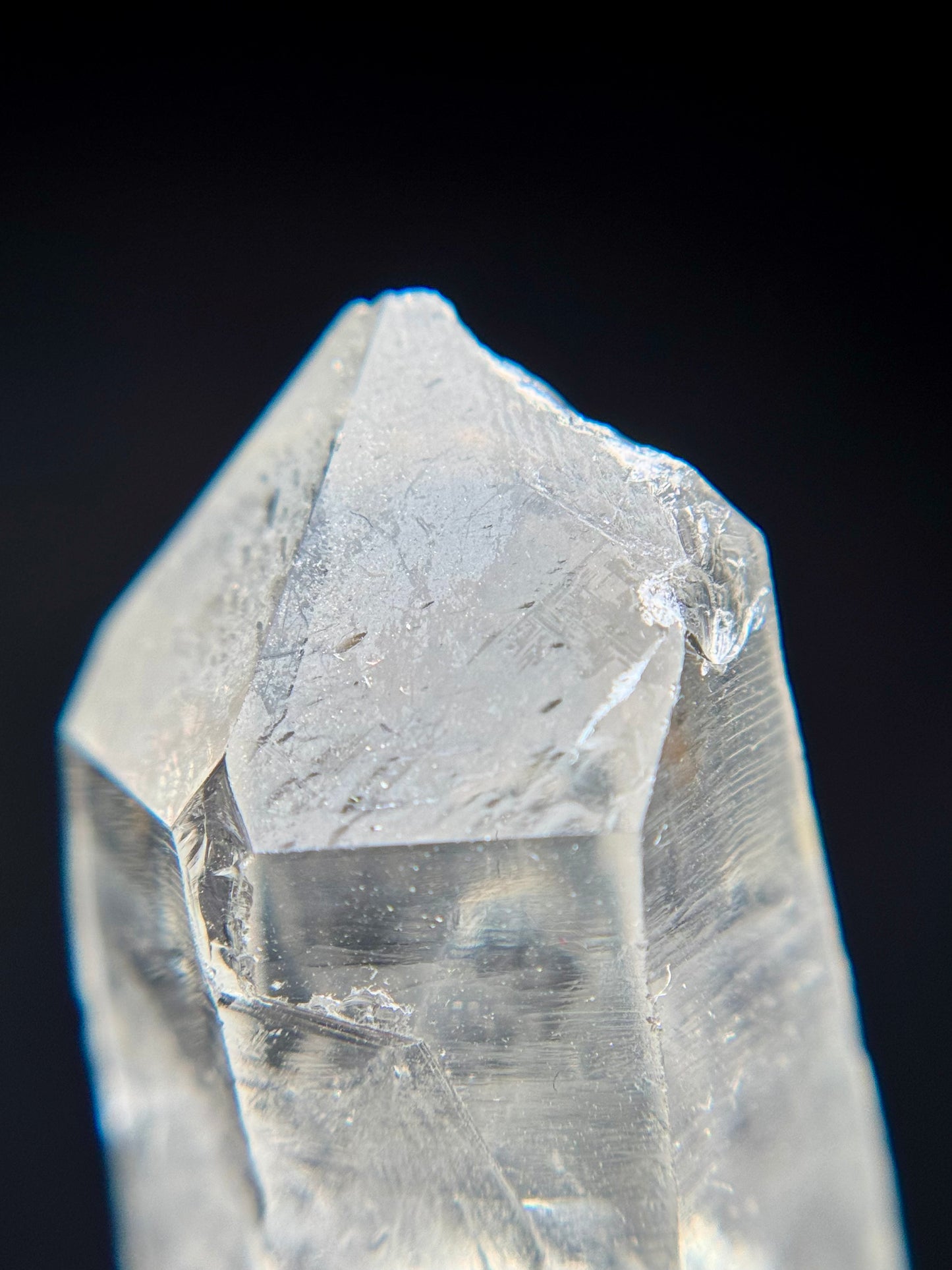 Cookite & Tremolite in Quartz