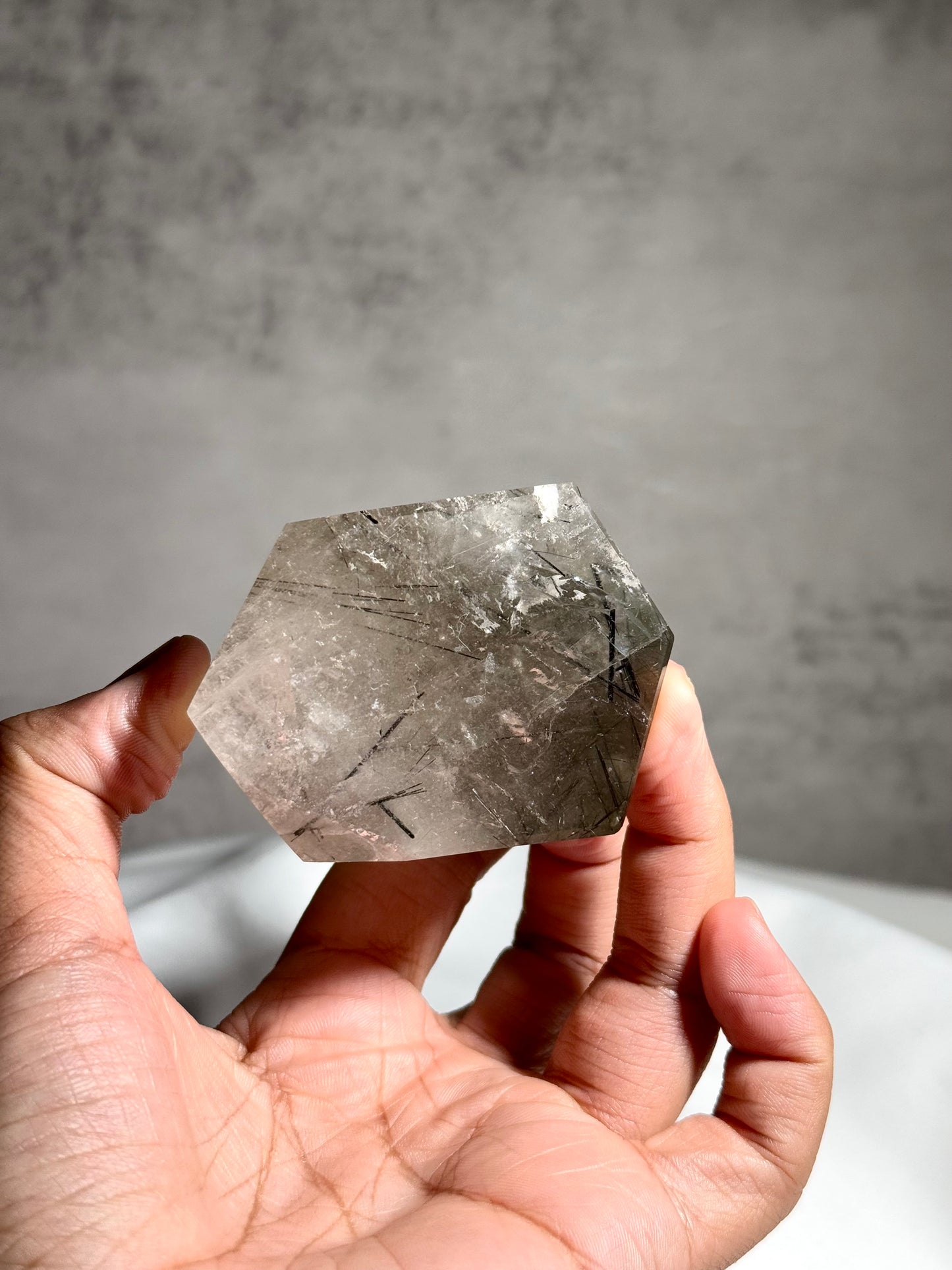 Tourmalated Citrine