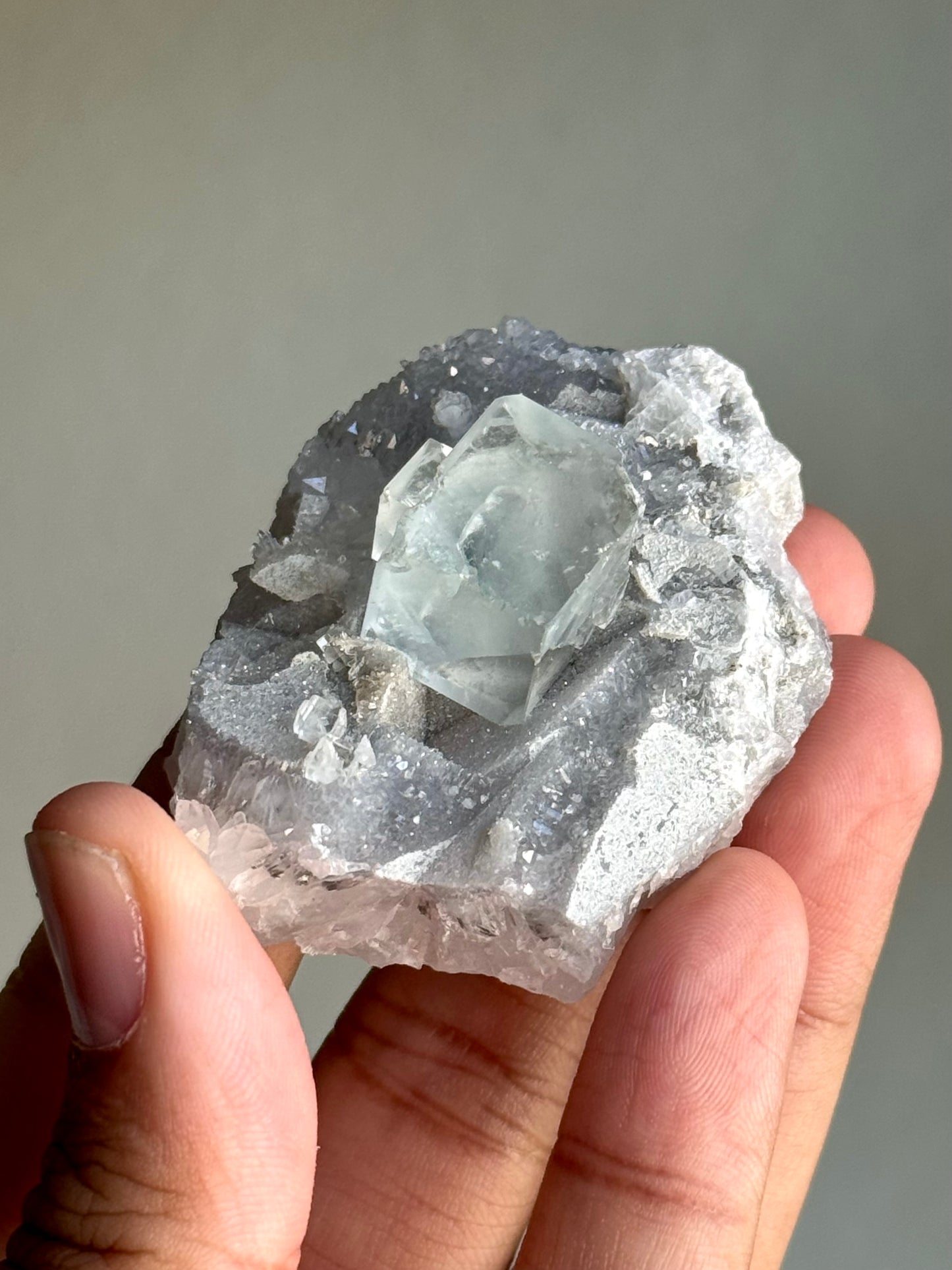 Fluorite & Quartz