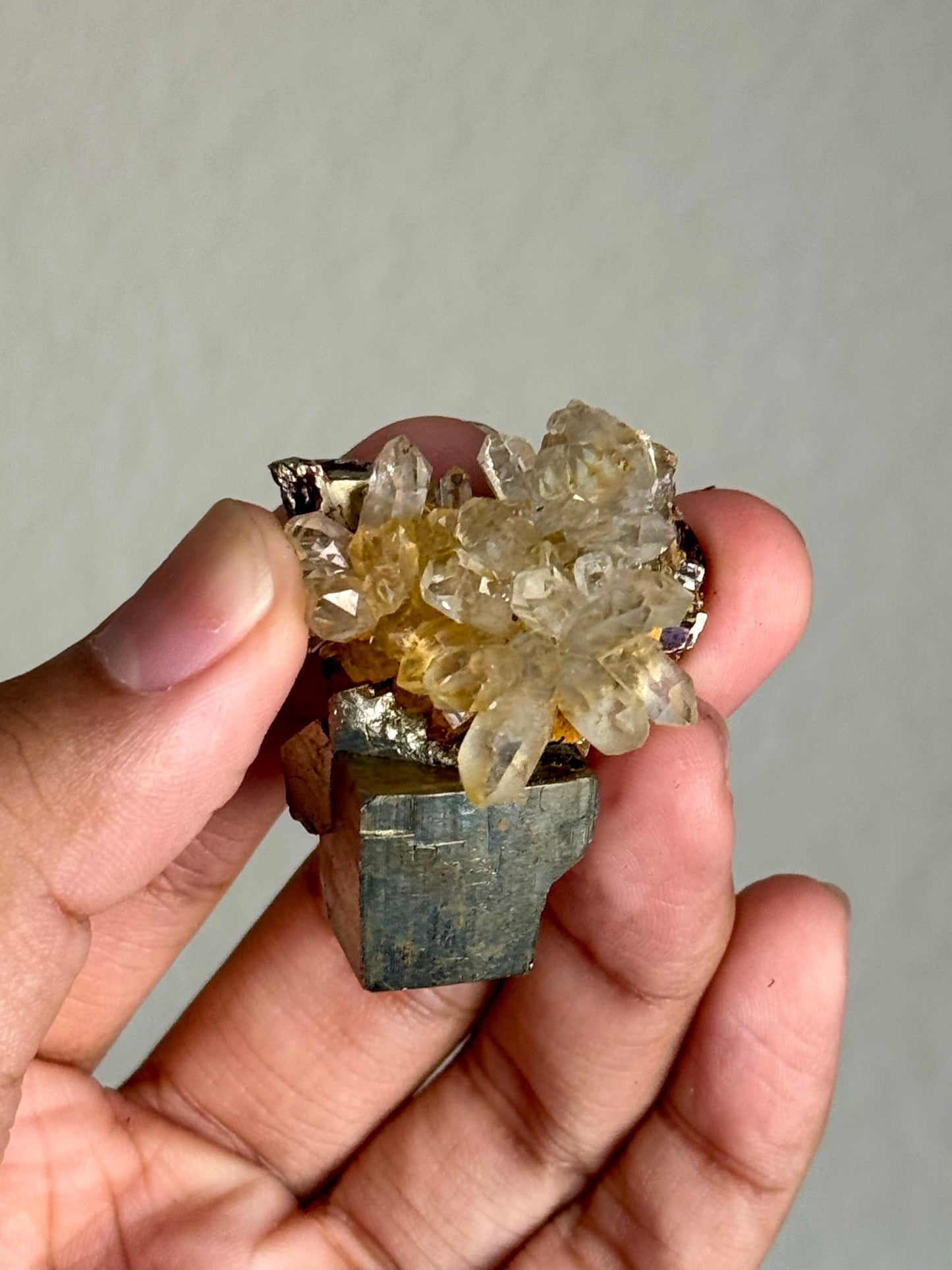 Quartz & Pyrite