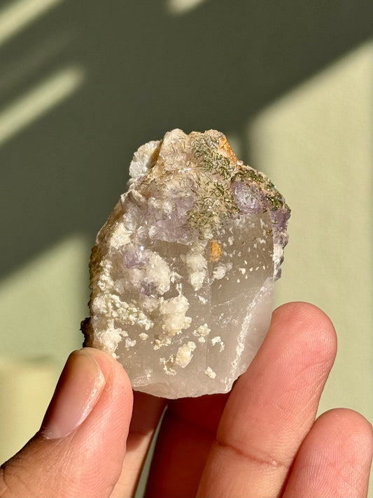 Quartz, Dolomite & Fluorite