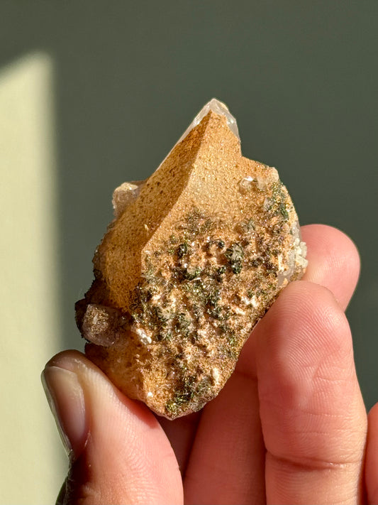 Quartz, Fluorite & Calcite