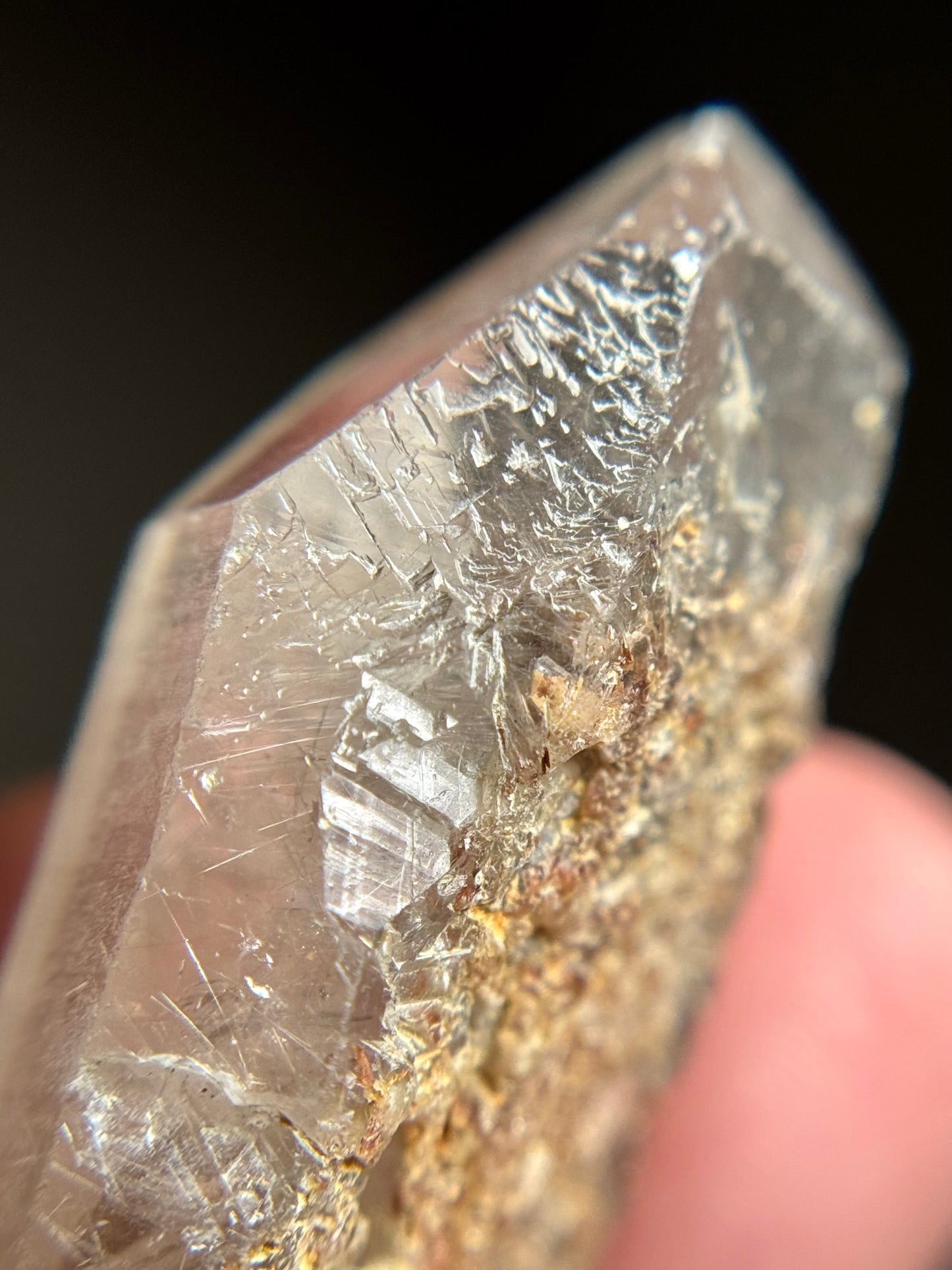 Rutile in Quartz