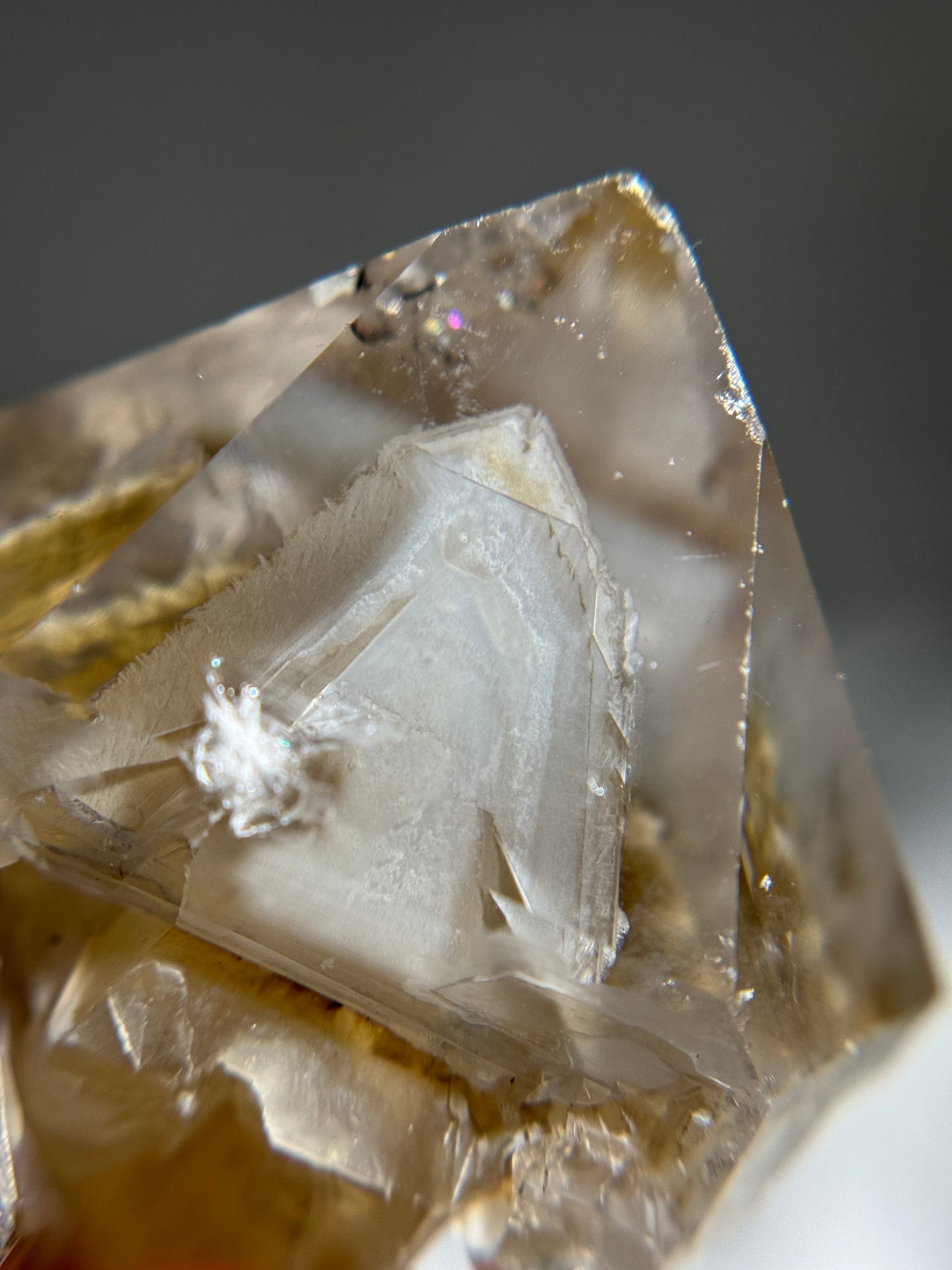 Smoky Amethyst & Sepiolite