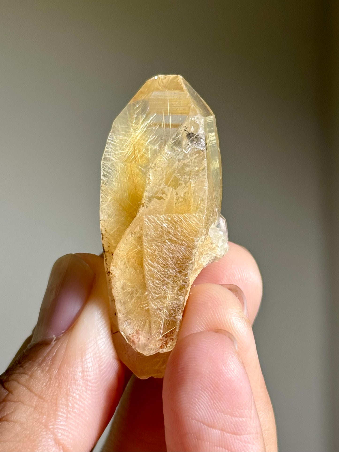 Rutile in Quartz