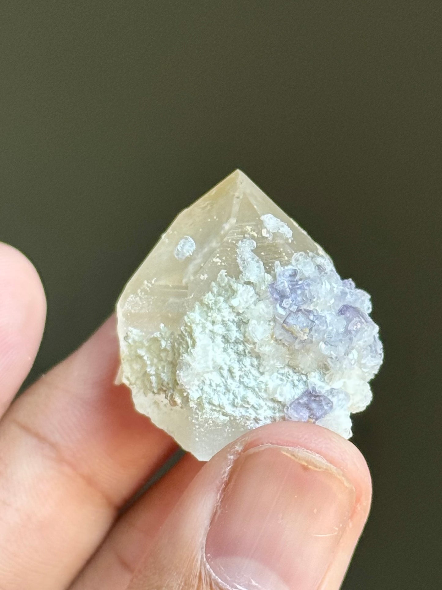 Quartz, Fluorite & Dolomite