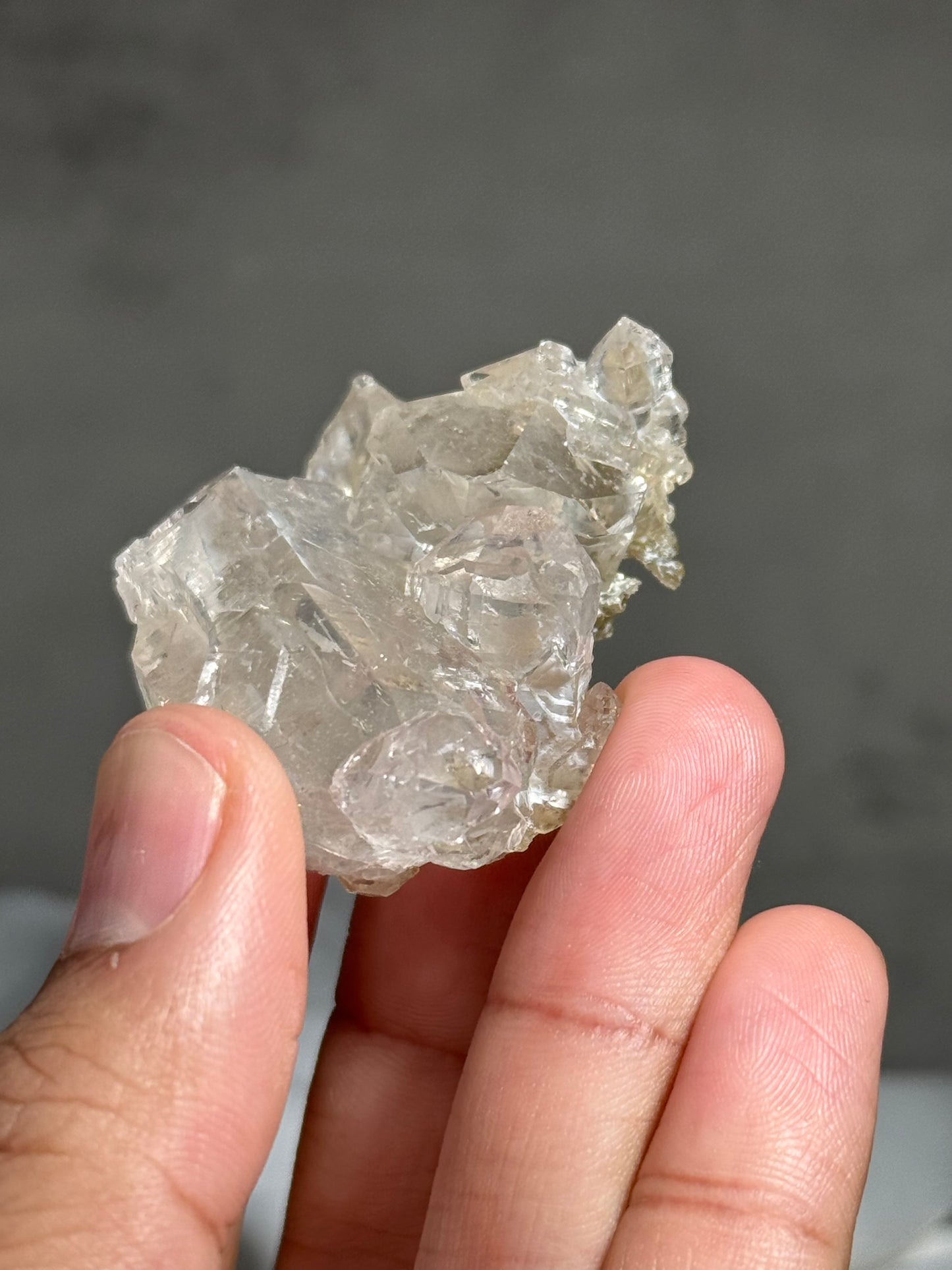 Smoky Quartz & Sepiolite