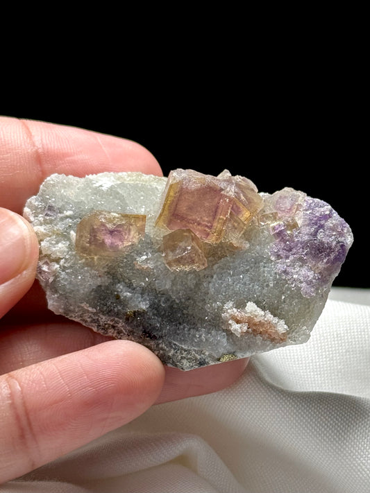 Fluorite & Quartz