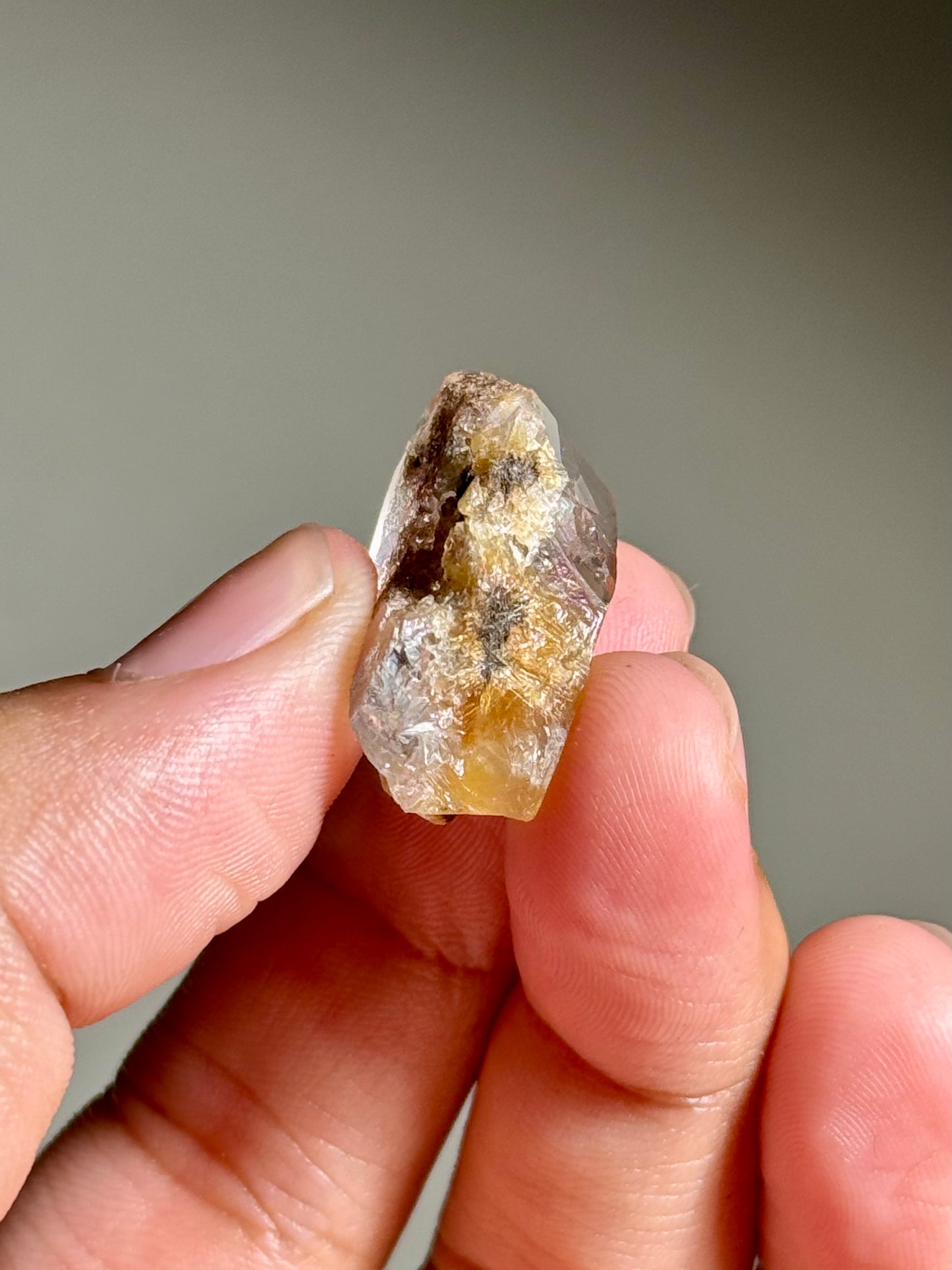 Dandelion Rutile in Quartz