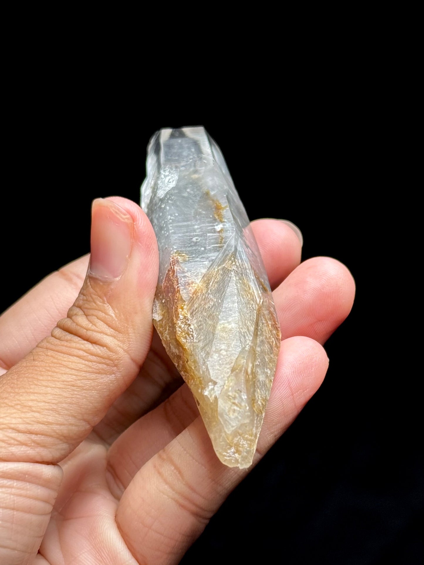 Tremolite & Cookite in Quartz