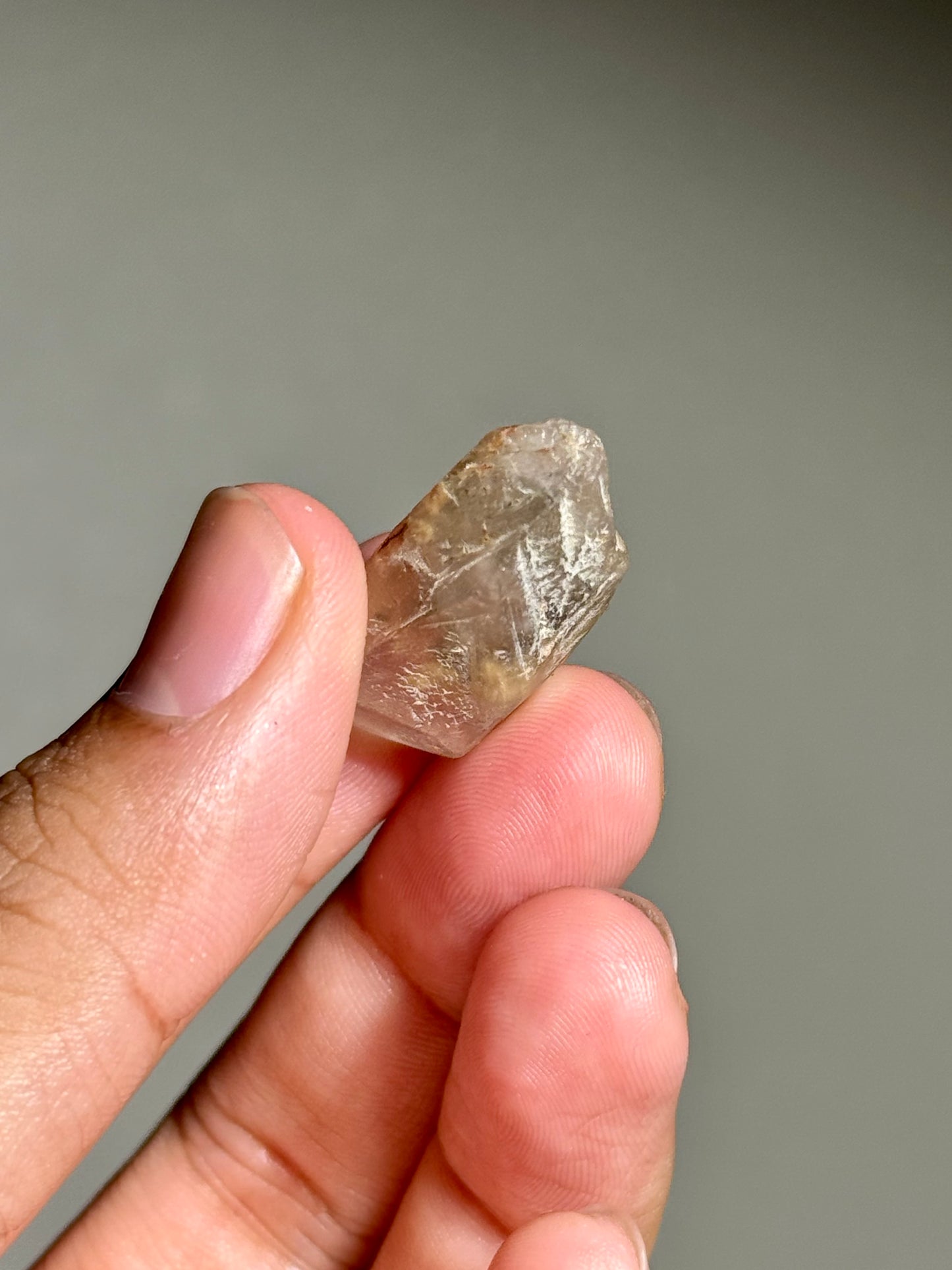 Dandelion Rutile in Quartz