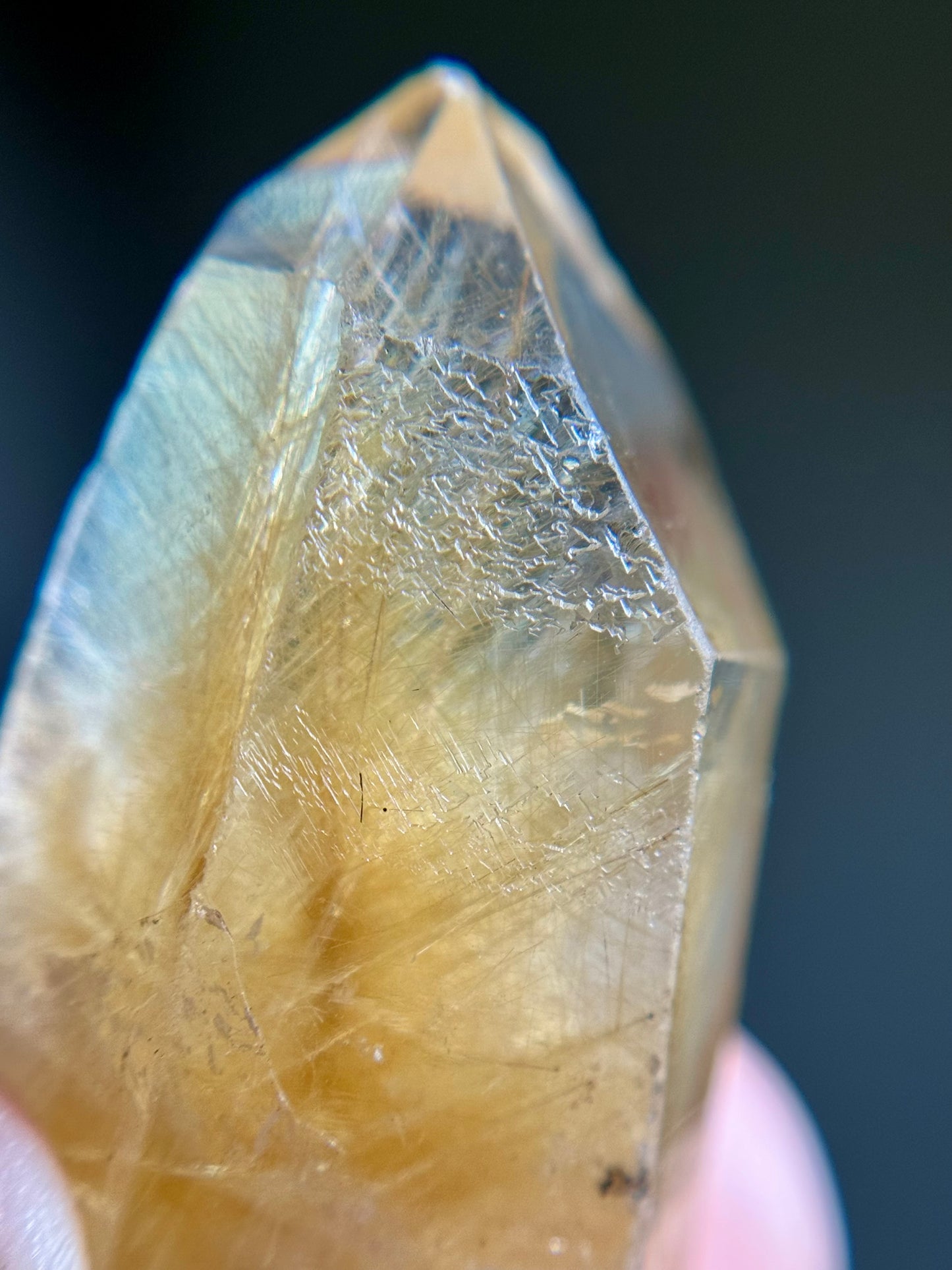 Rutile in Quartz