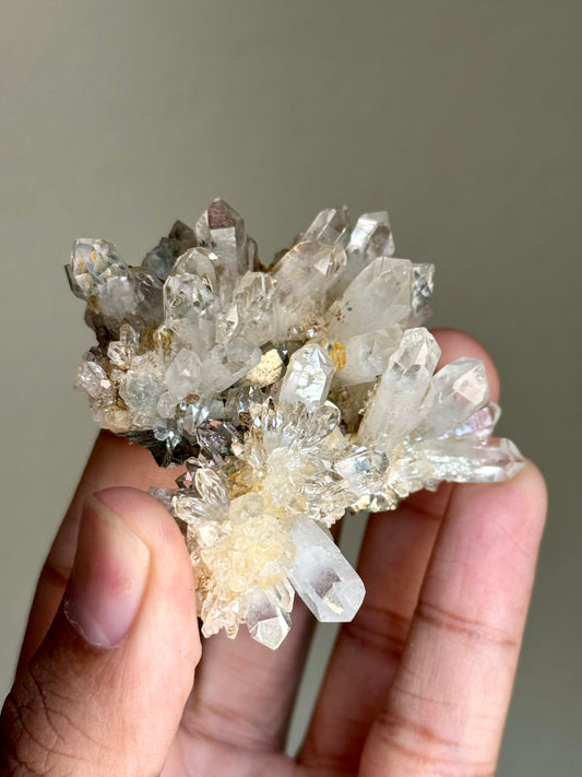 Quartz & Pyrite
