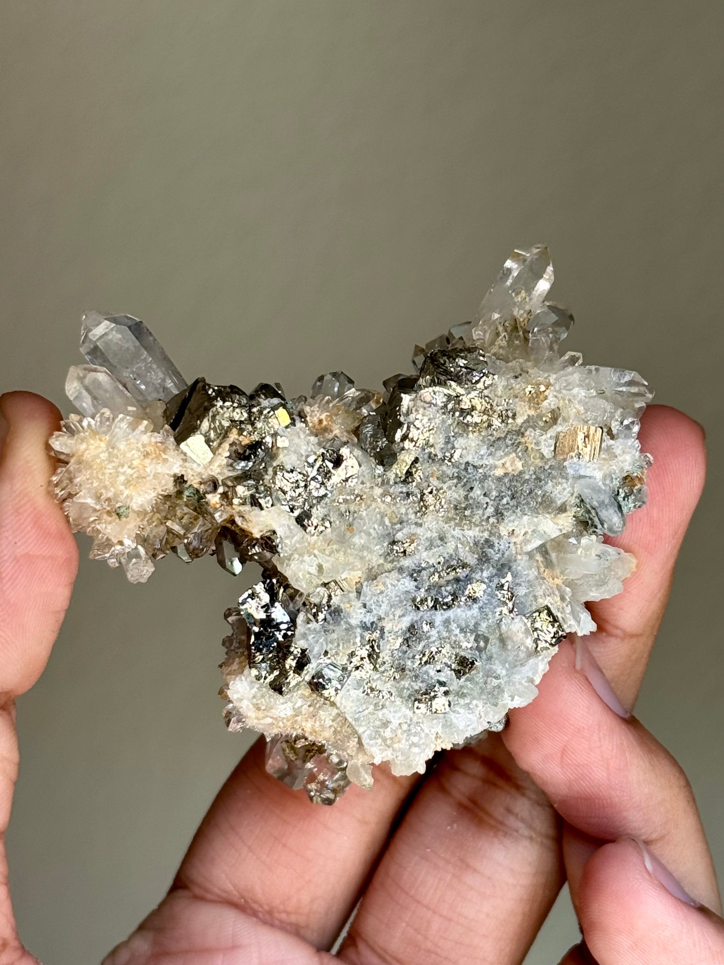Quartz & Pyrite