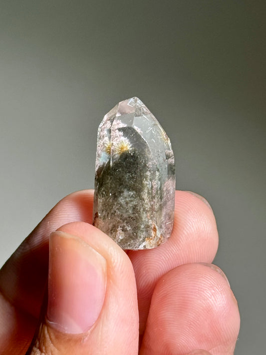 Dandelion Rutile in Quartz (Polished)
