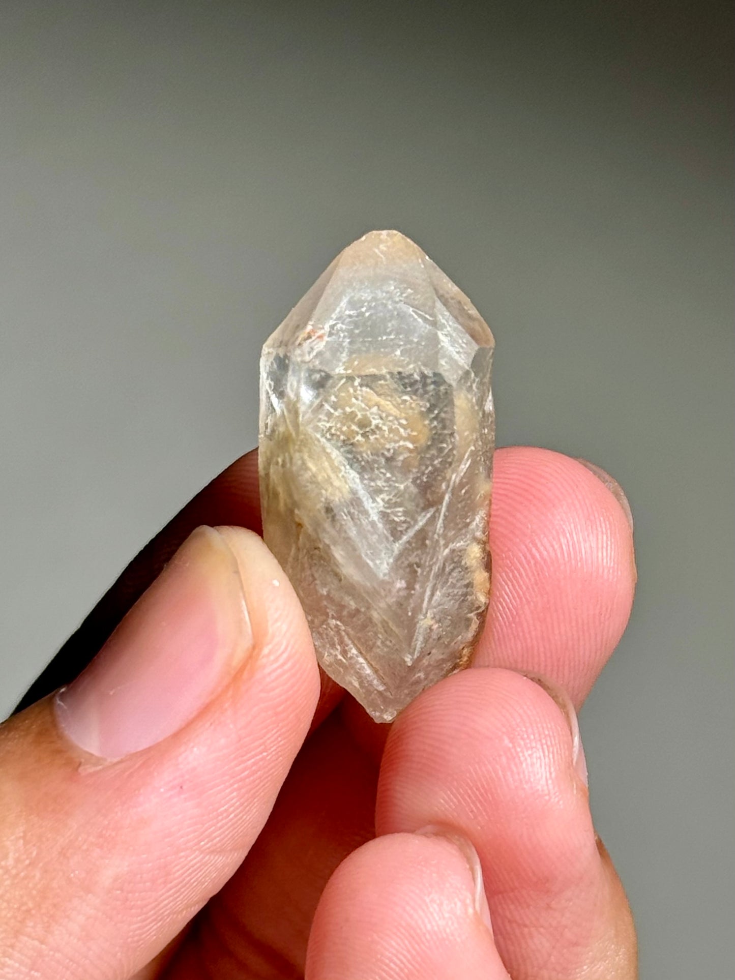Dandelion Rutile in Quartz