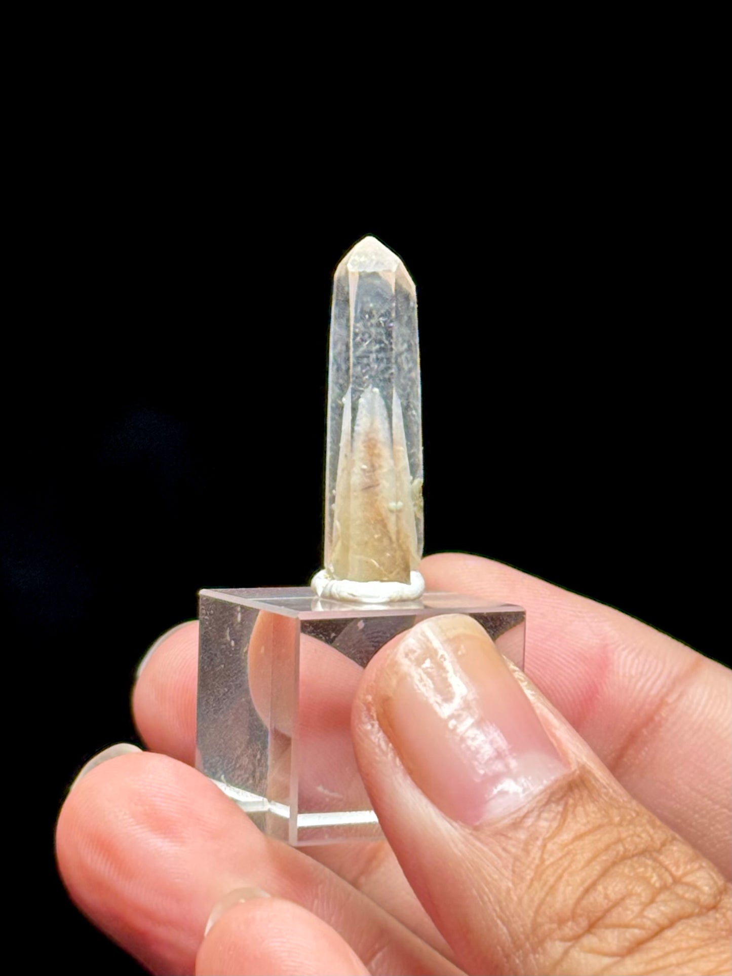 Cookite & Tremolite in Quartz