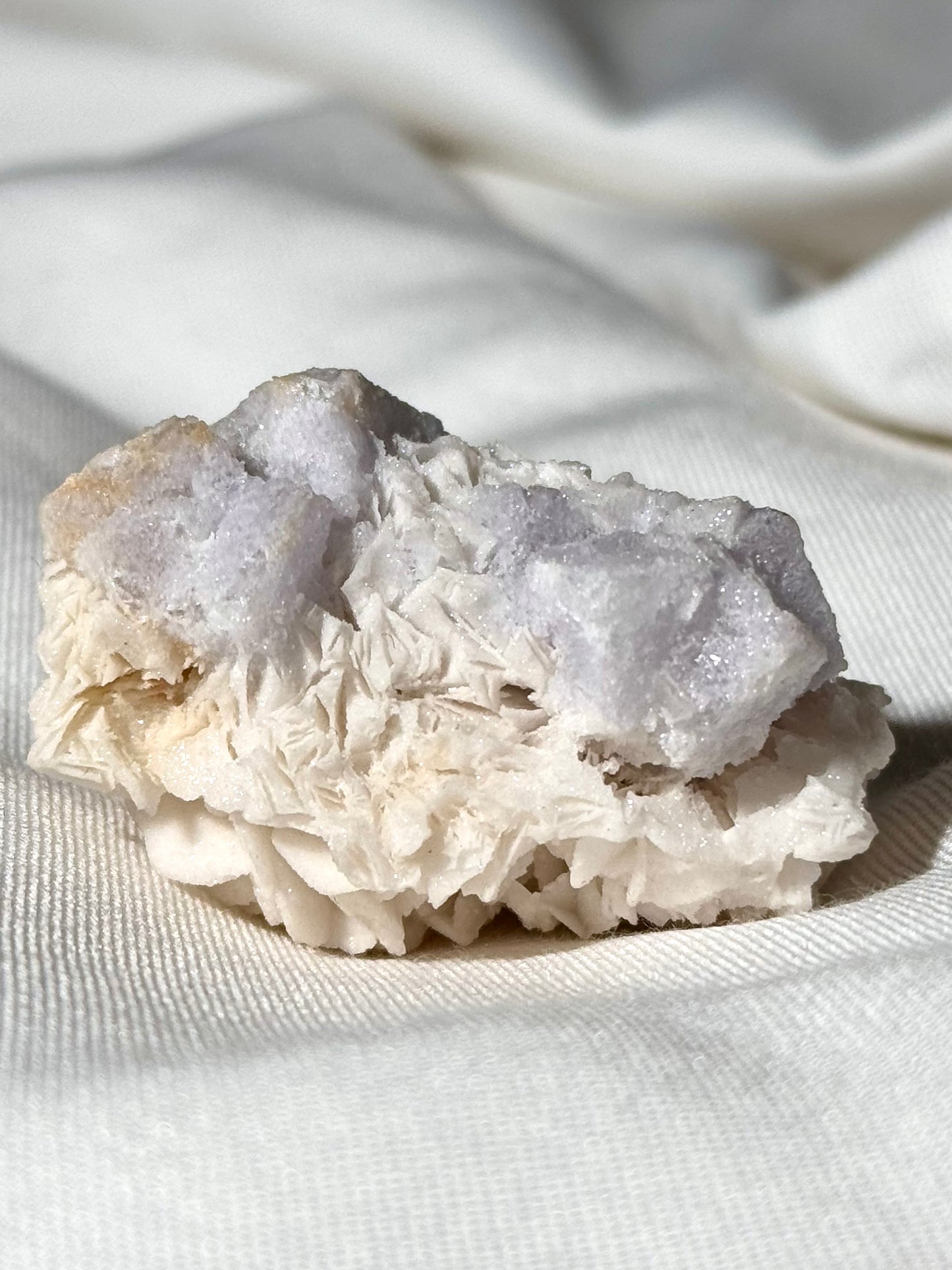 Quartz after Fluorite and Calcite