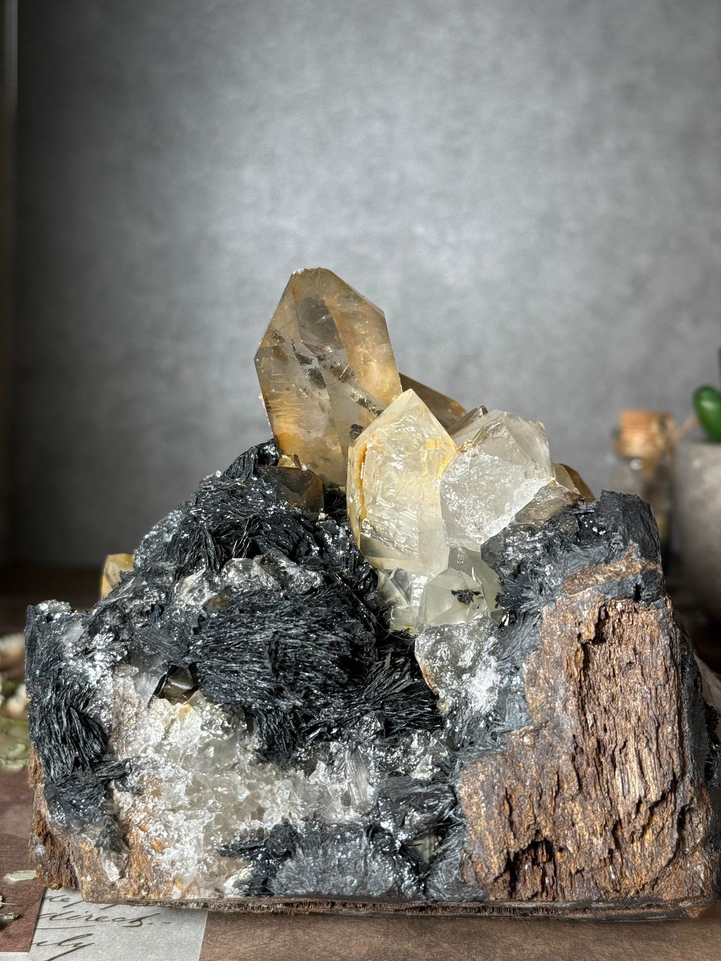 Quartz with Hematite