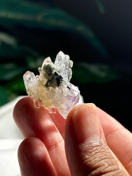 Quartz with Minor Fluorite