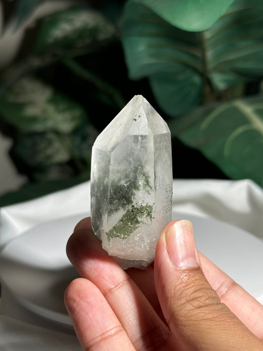 Quartz, Chlorite & Fluorite