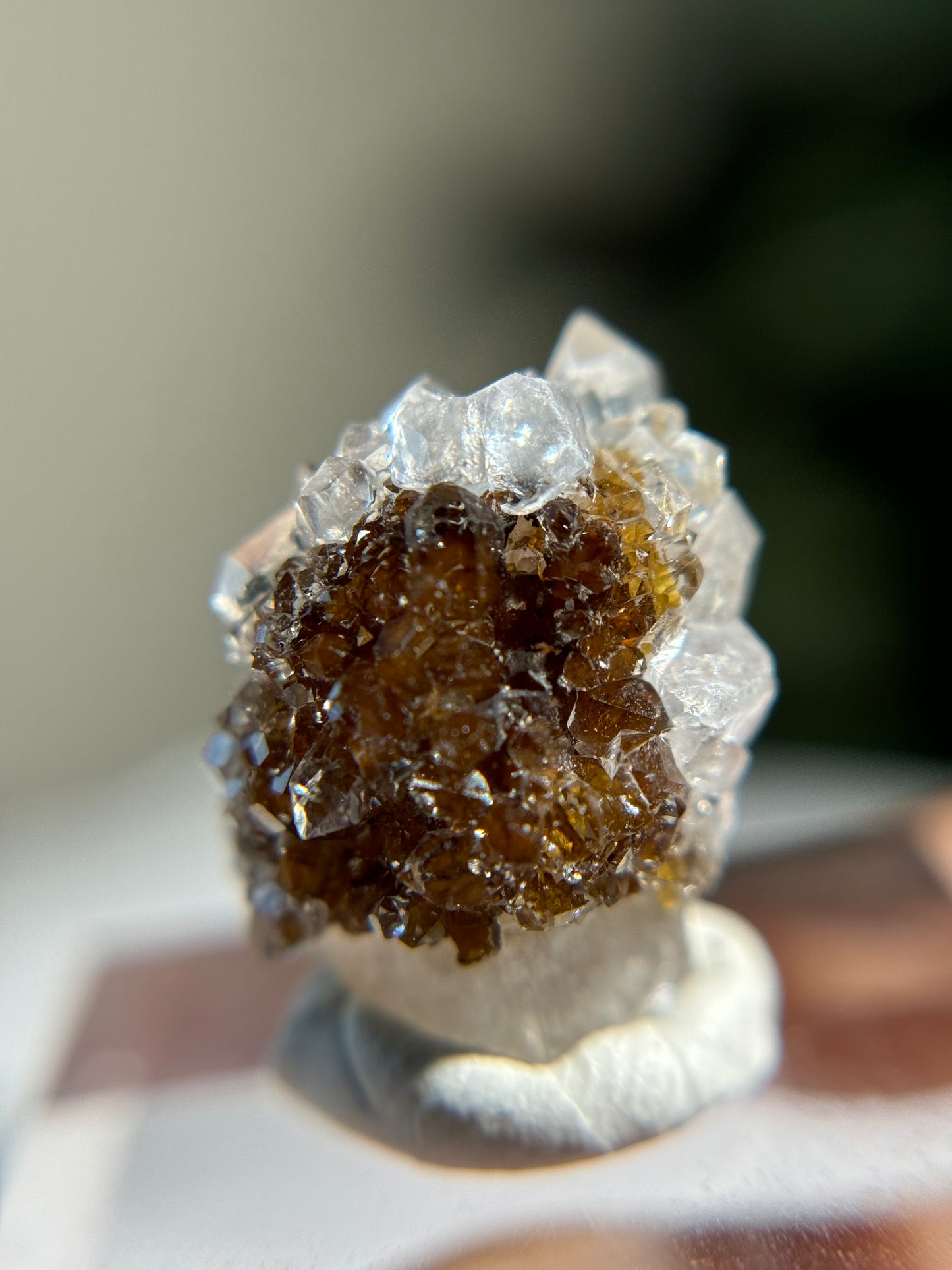 Danburite with Quartz