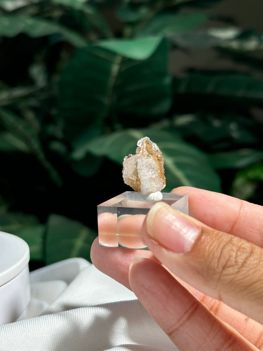 Danburite with Quartz