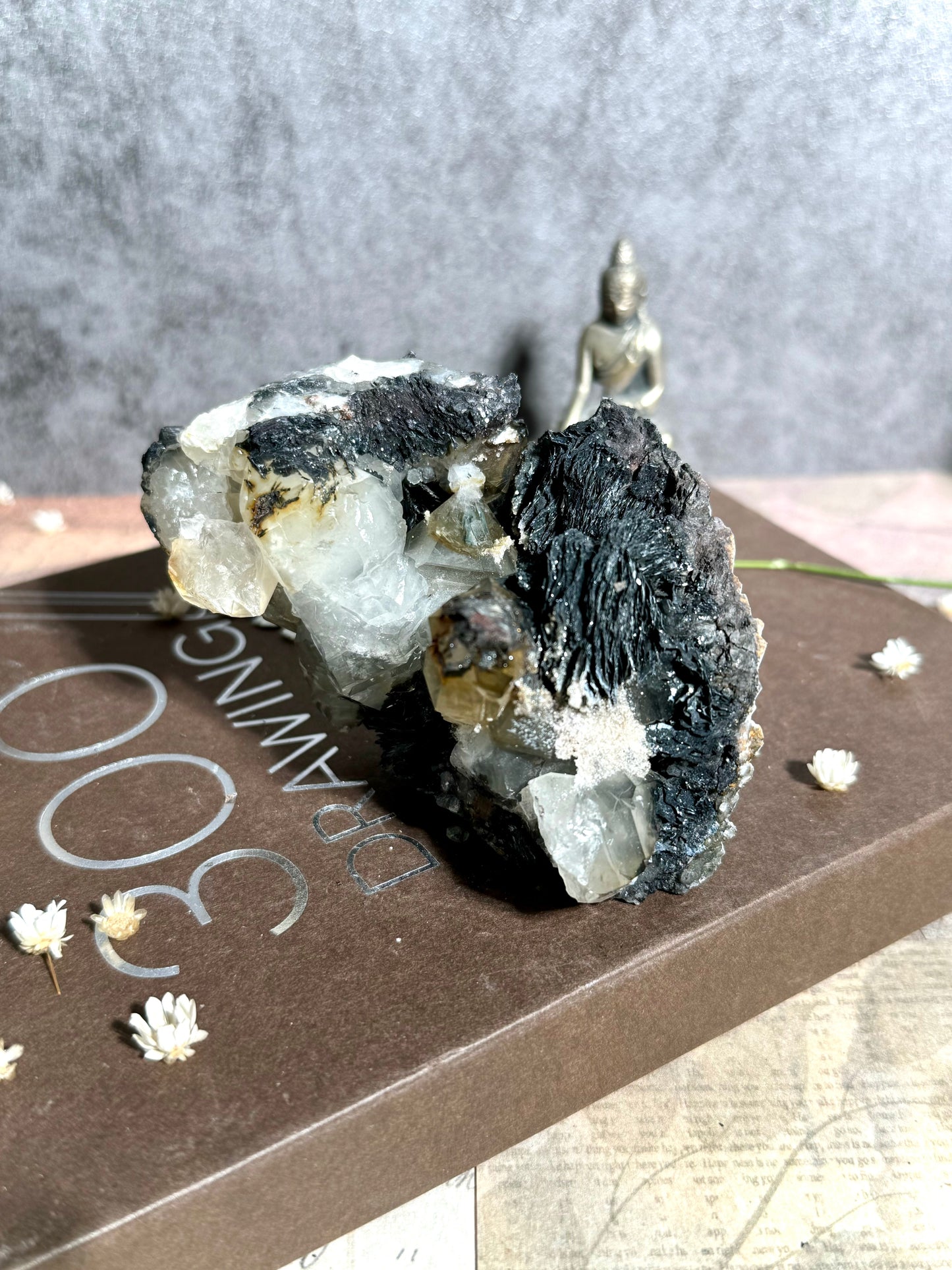 Quartz with Hematite