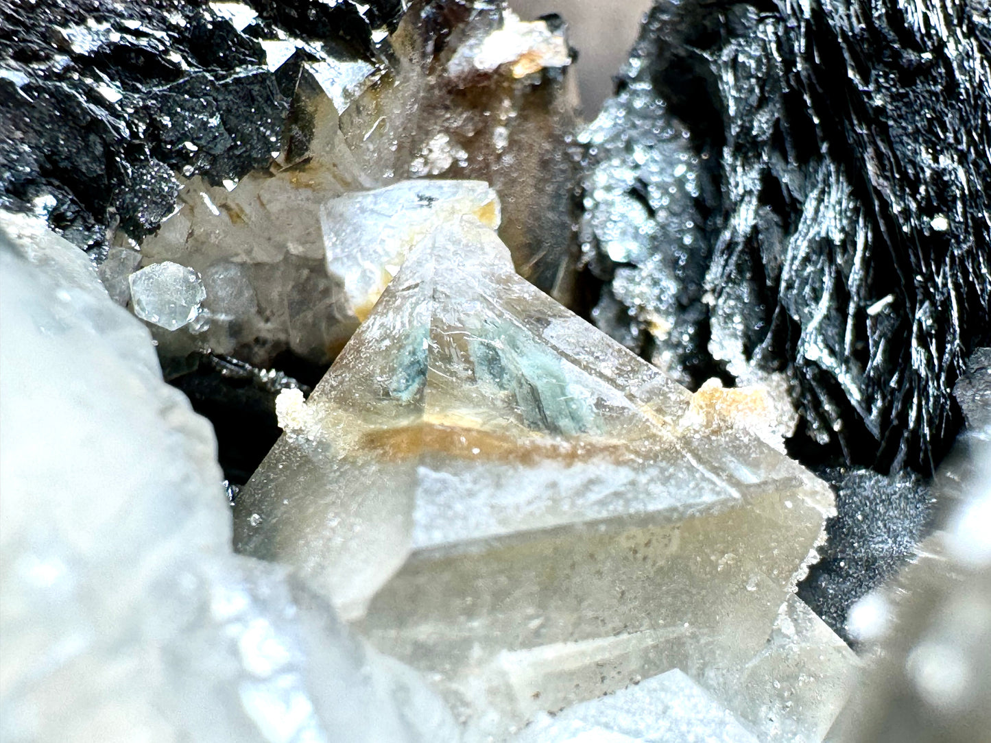 Quartz with Hematite