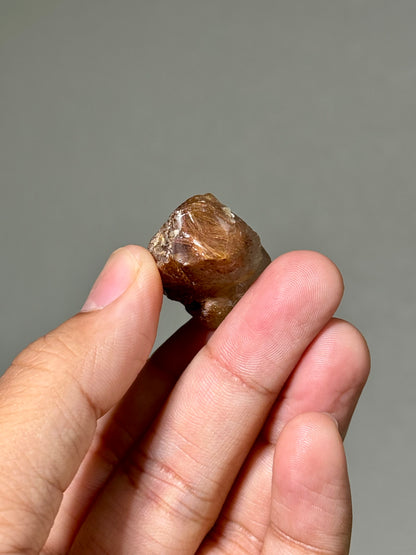 Semi-Polished Himalayan Quartz with Rutile