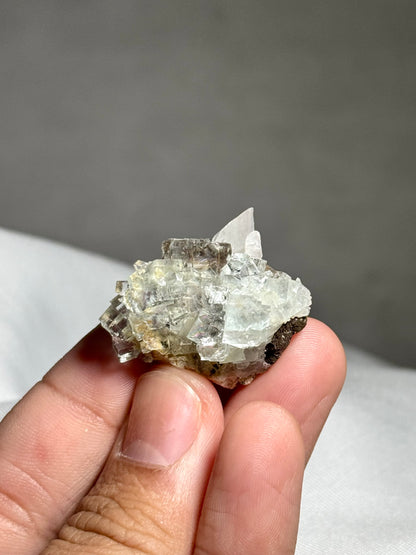 Fluorite & Calcite w/Dendrites