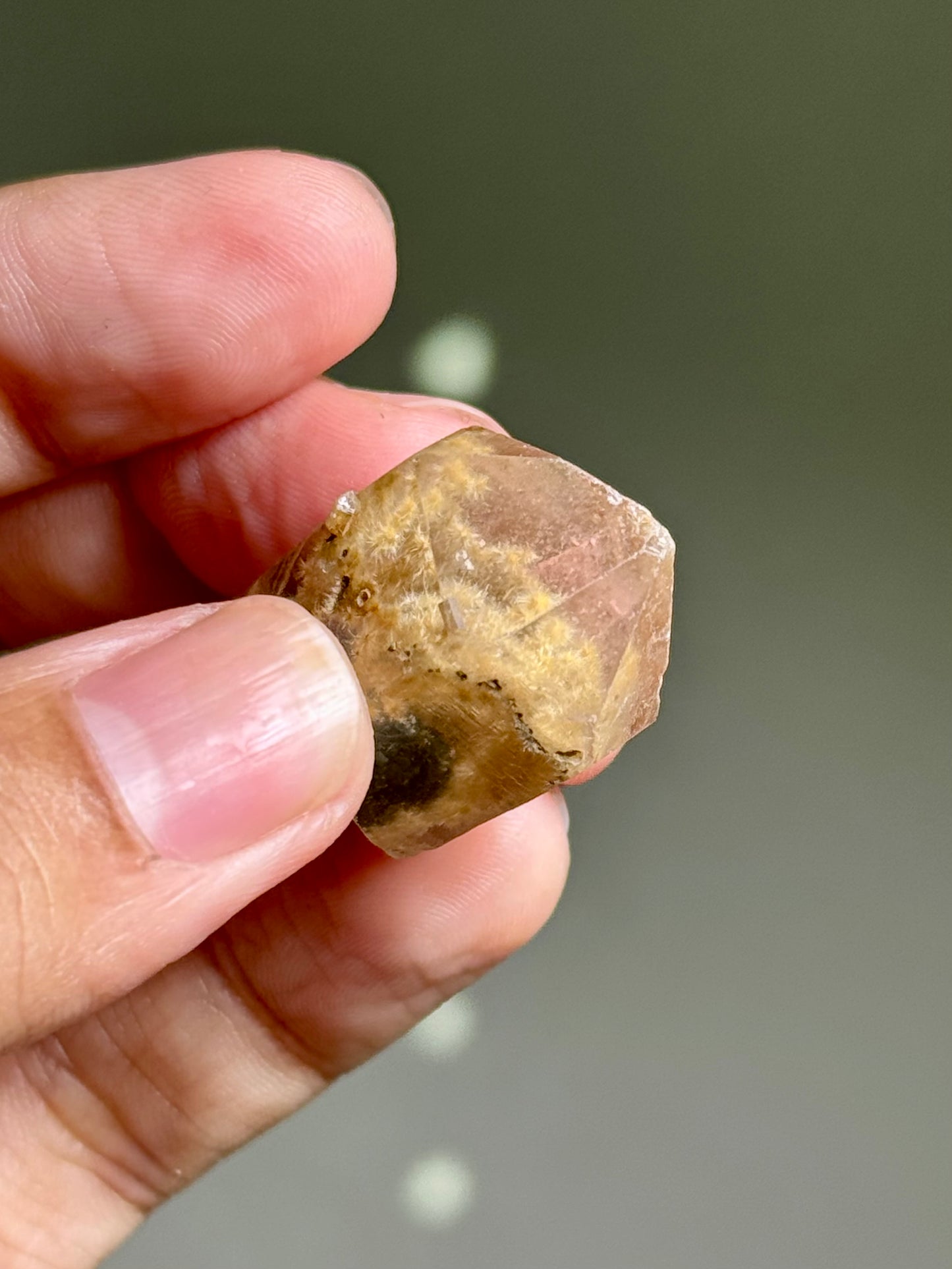 Dandelion Rutile in Quartz