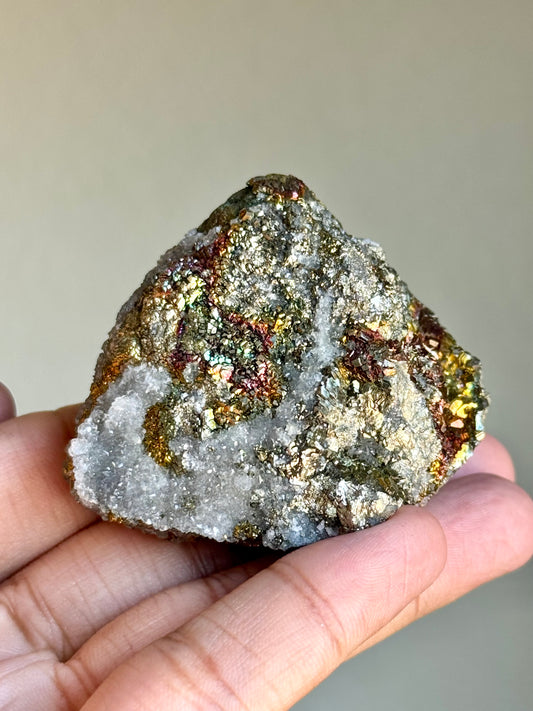 Pyrite & Calcite