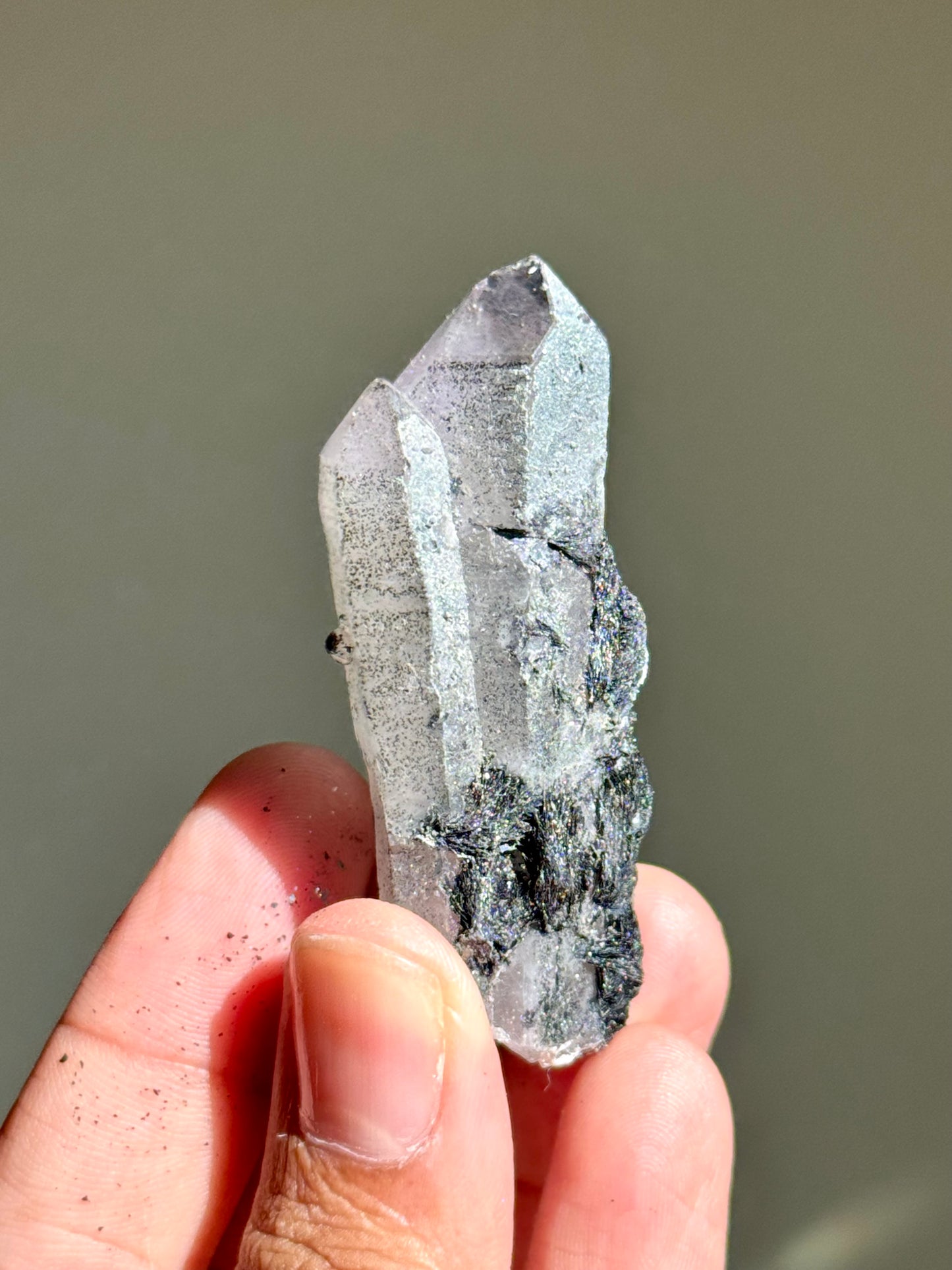 Amethyst & Hematite