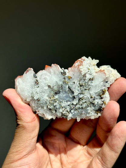 Quartz, Dolomite & Chalchopyrite