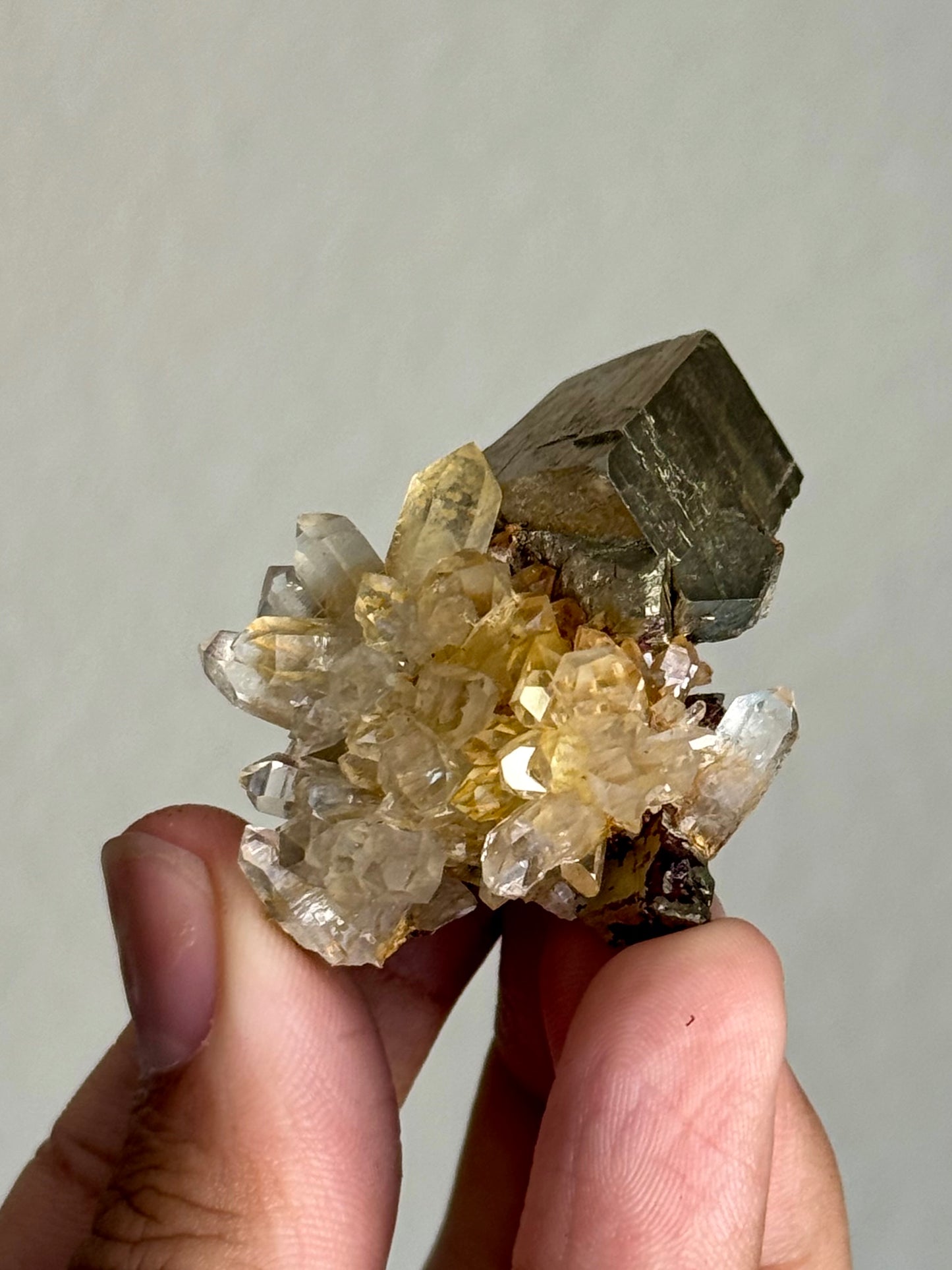 Quartz & Pyrite