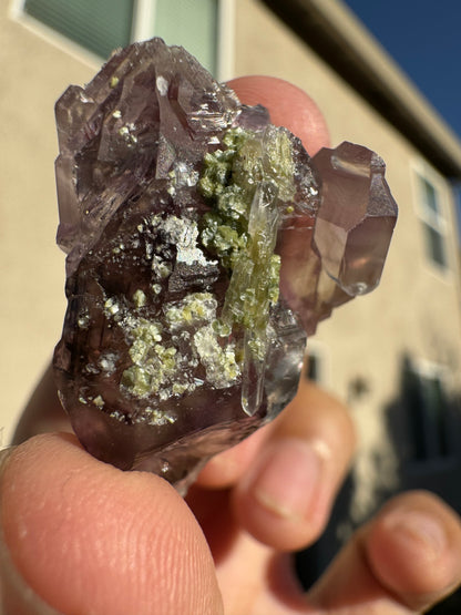 Little Gem Mine Smoky Amethyst Scepter