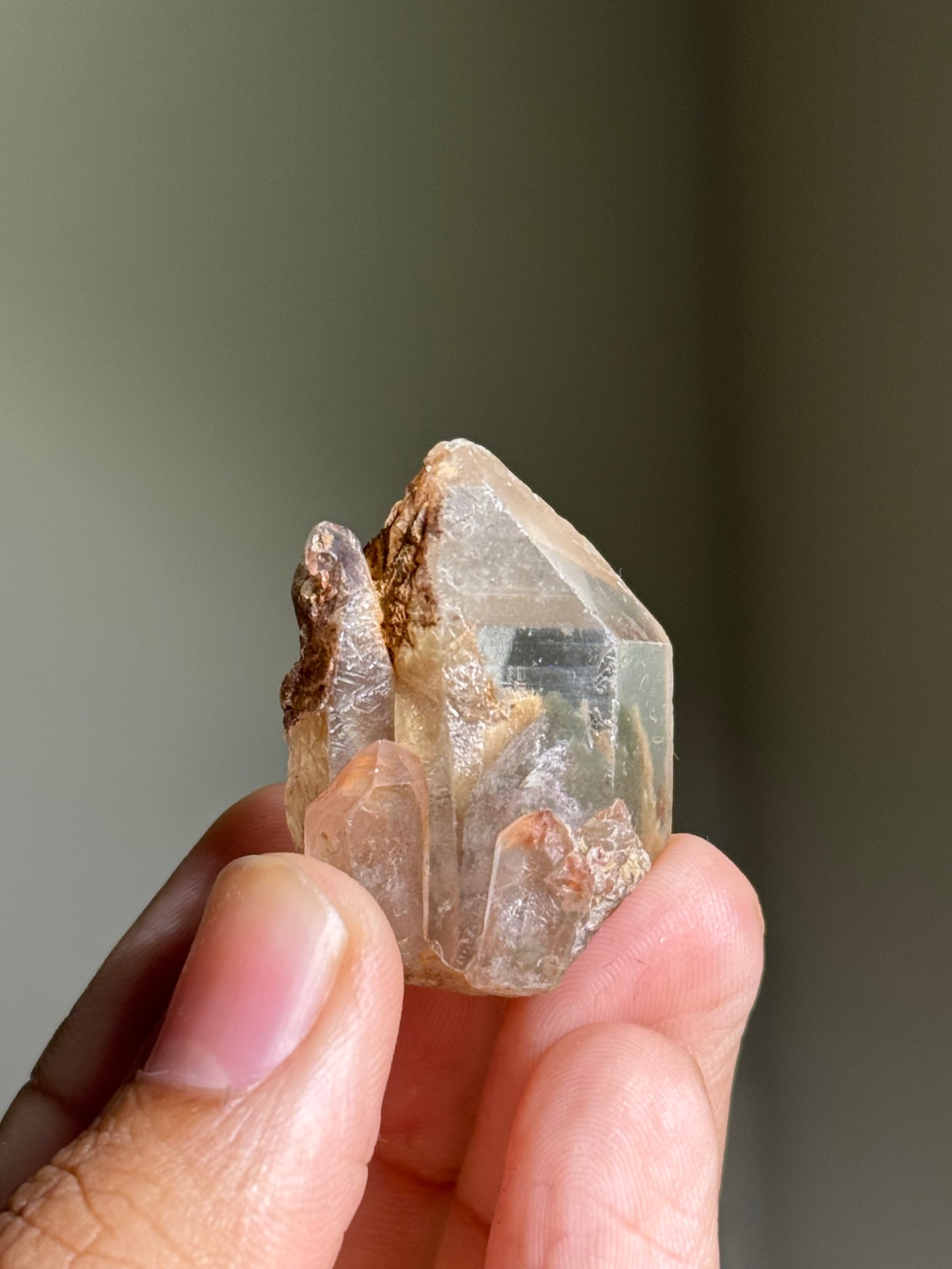 Rutile in Quartz
