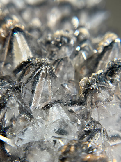 Quartz with Goethite & Calcite