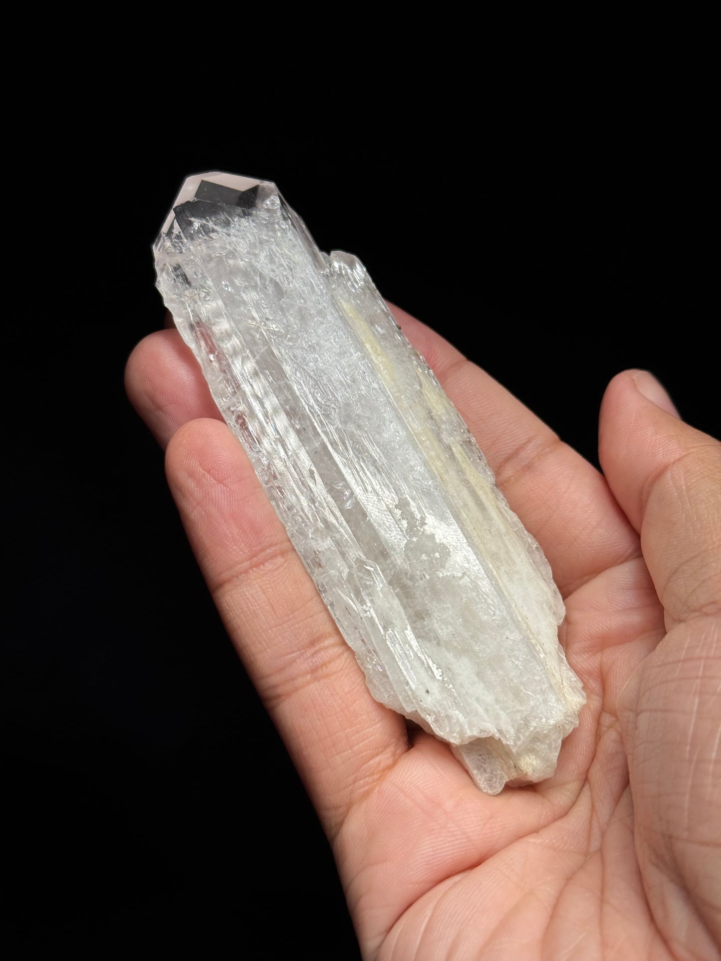 Pink Danburite with Pyrite