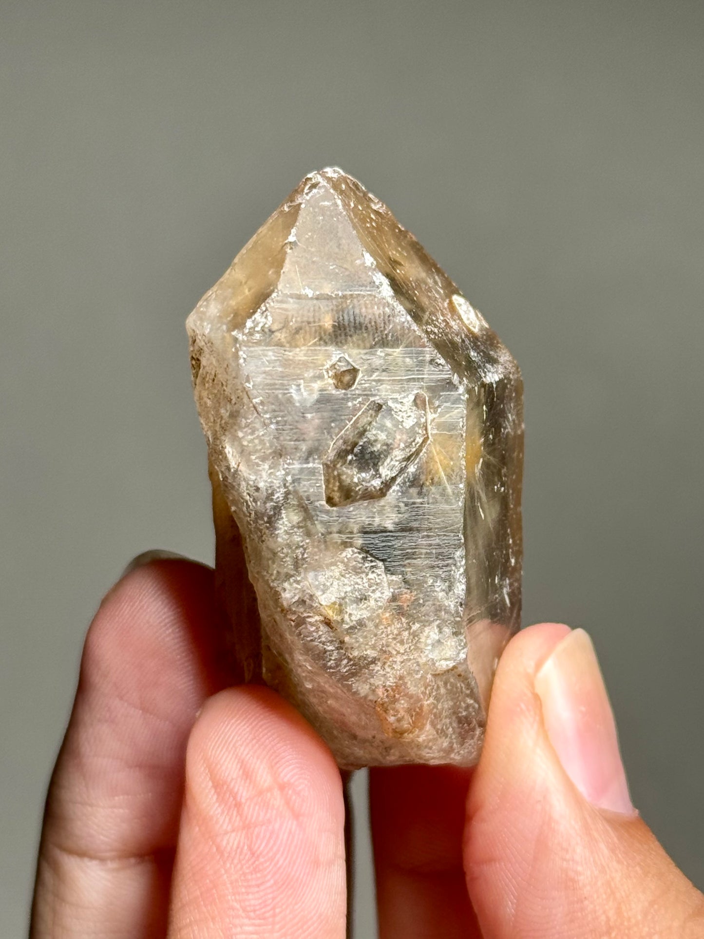 Dandelion Rutile in Quartz