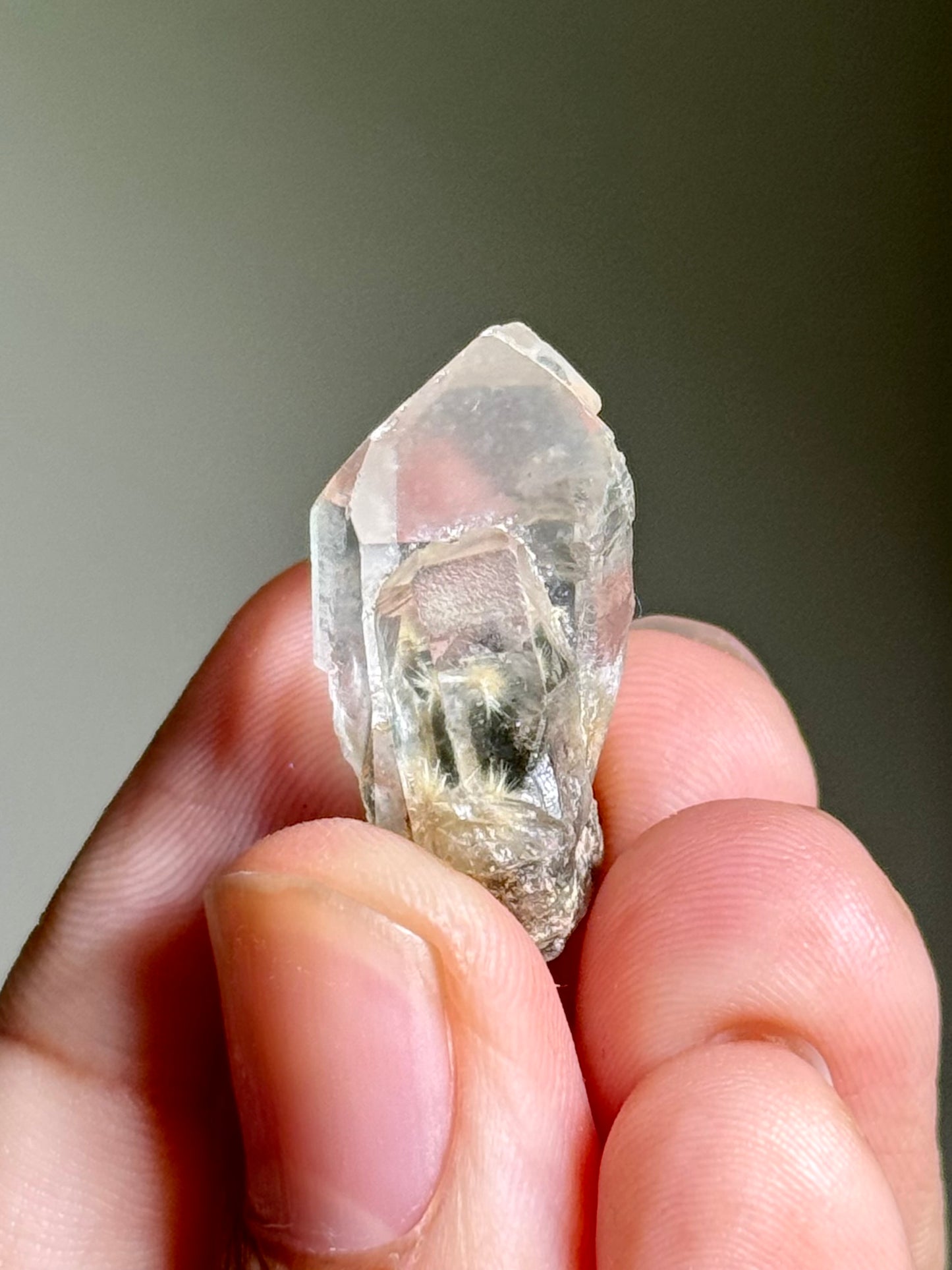 Dandelion Rutile in Quartz
