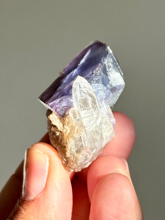 Fluorite & Quartz