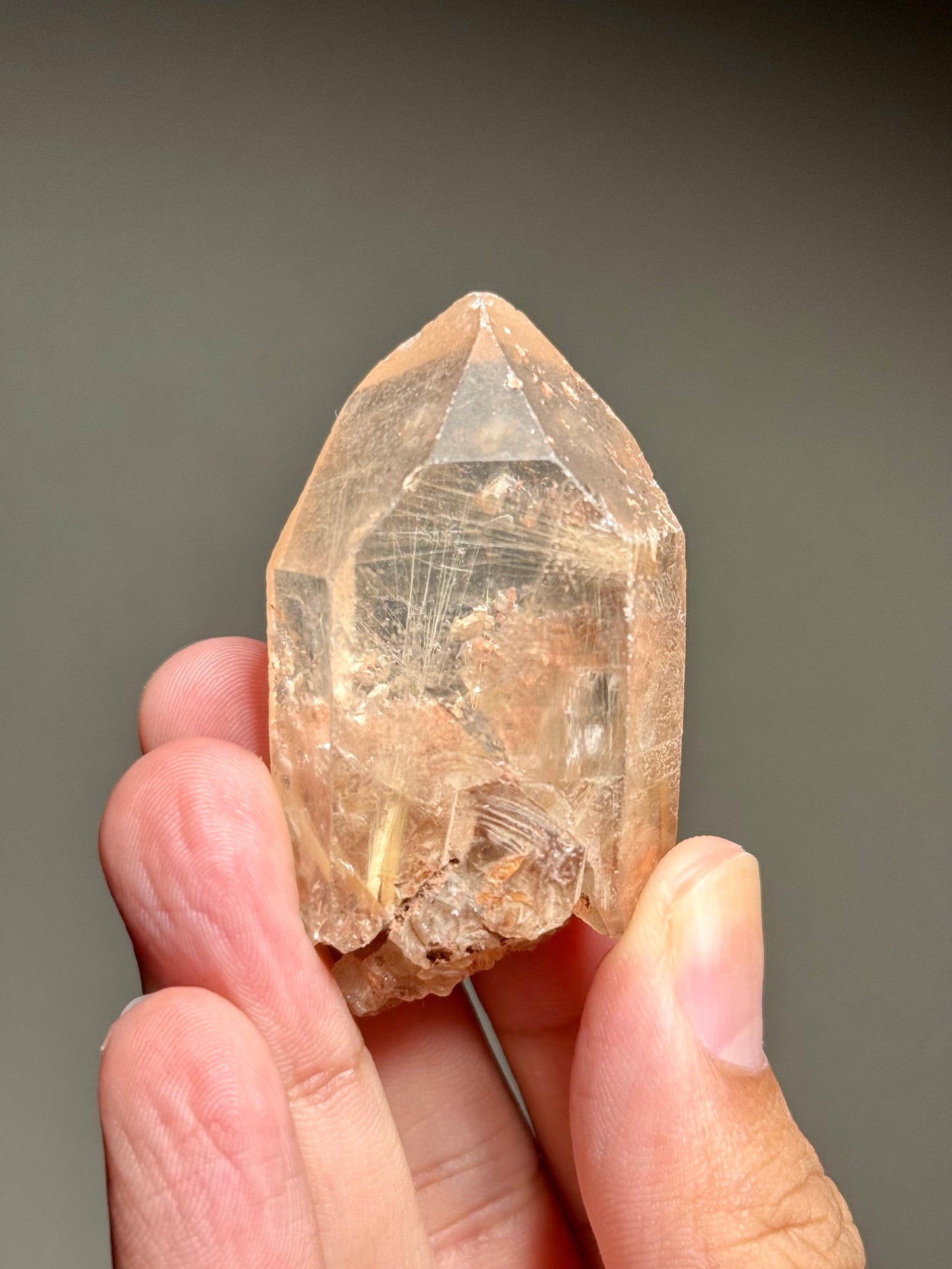 Rutile in Quartz